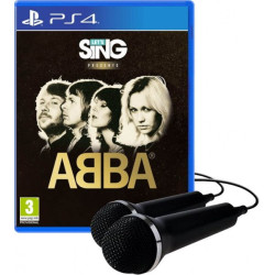PS4 LET'S SING ABBA + 2...