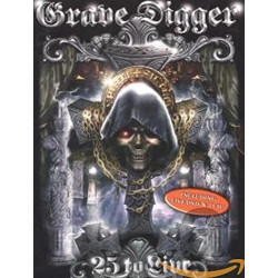 GRAVE DIGGER - 25 TO LIVE